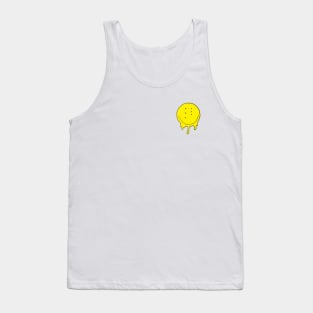 Drippy Six-Eyed Smiley Face, Small Tank Top
